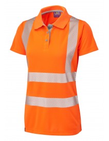 Leo Pippacott Ladies Coolviz-Plus Polo – Orange